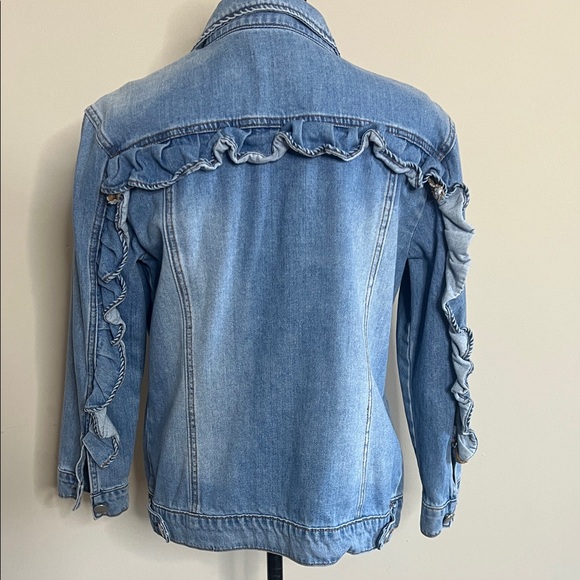 Ashley Mason Jackets & Blazers - 👖↖️💈Ruffled Denim Jacket